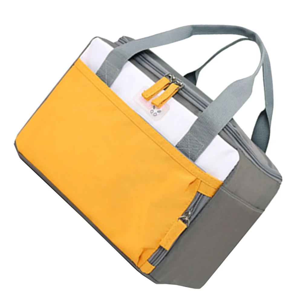 

Handbag Lunch Insulation Thermal Insulated Pouch Portable Picnic Large Capacity Travel Cosmetics