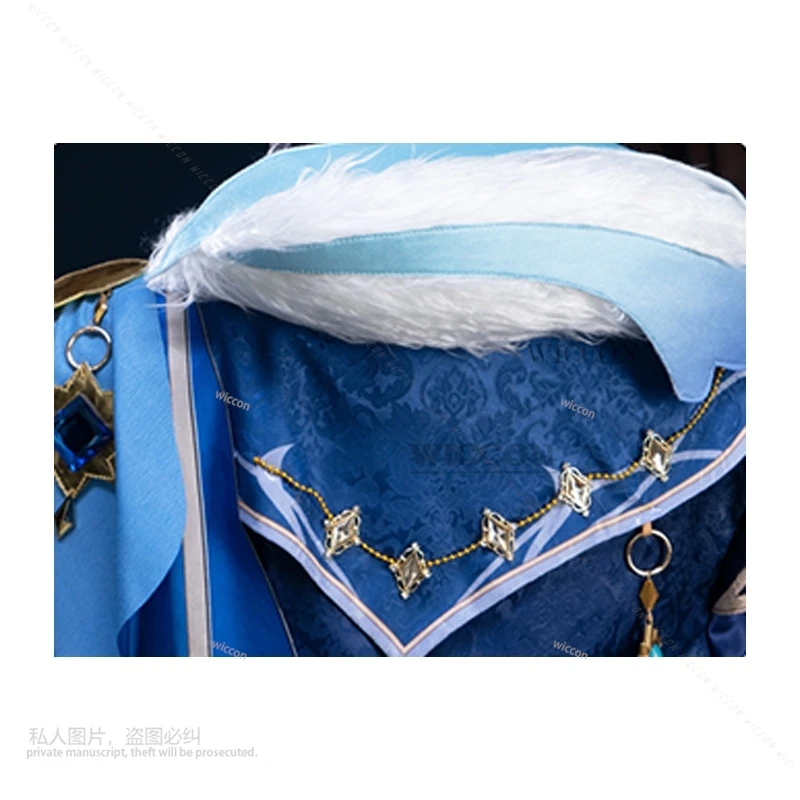 Парик для косплея Kaeya Genshin Impact новинка кожа парусные тени одежда Униформа оплетка