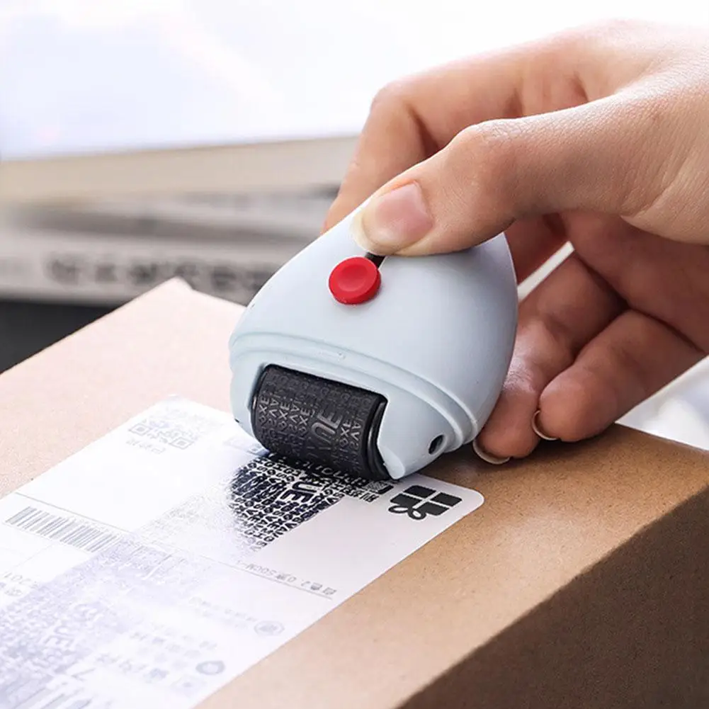 

Theft Protection Roller Stamp for Privacy Confidential Data Guard Your Security Stamp Roller Privacy Seal Roller