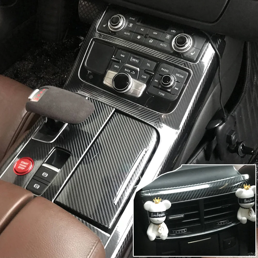 Самоклеящиеся автомобильные наклейки для Audi A8 D4 2011-2017 3D 5D виниловые и из