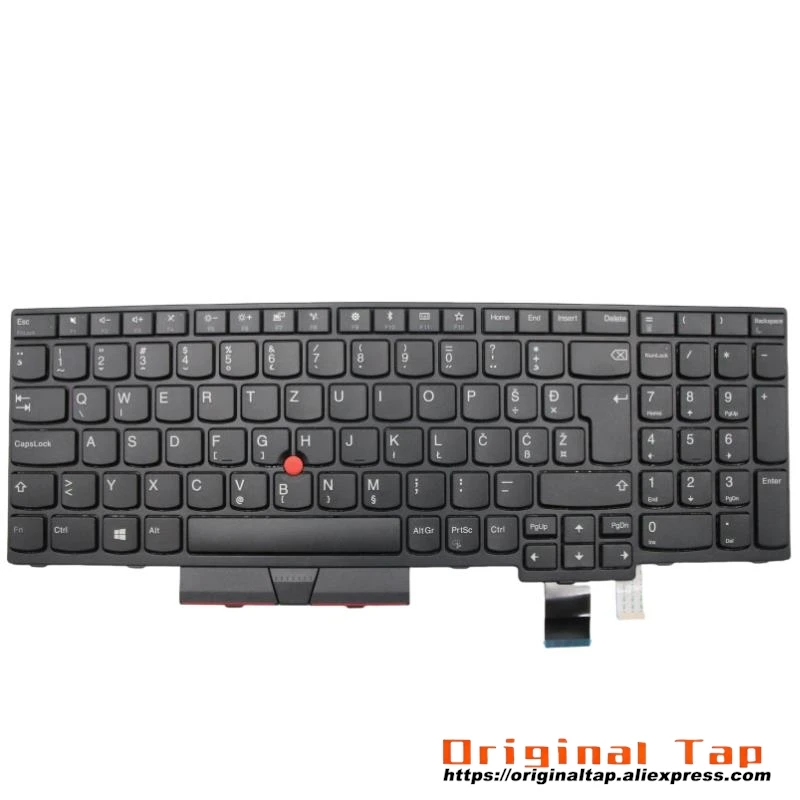 SI Словенская клавиатура для Lenovo Thinkpad T570 T580 P51s P52s 01EN953 01ER525 01HX163 01HX203