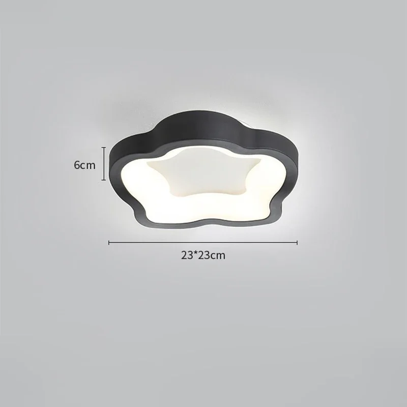 

Потолочный светильник черный/белый