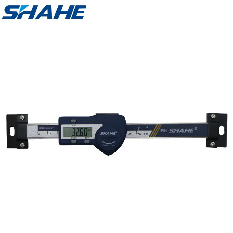 tipo Linear Horizontal de da Escala de 100 mm Digital Caliper Display Lcd Aço Inoxidável Instrumentos de medição de nível