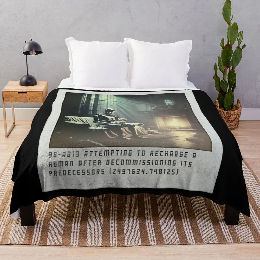 Винтажные фотографии с будущего: одеяло няней-роботом самые мягкие детские