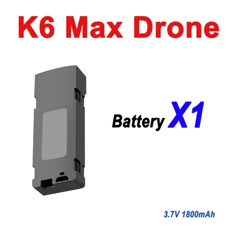 Оригинальный аккумулятор K6 Max, 3,7 в, 1800 мАч, аккумулятор для дрона K6 Max, аксессуары, запчасти