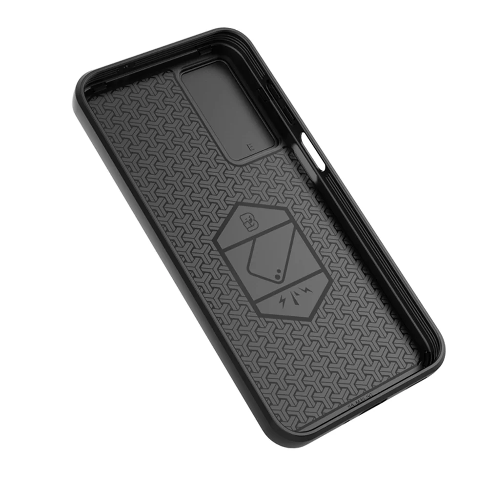 Для Samsung Galaxy M35 5G кольцо + передвижное окно задняя крышка армированный чехол для M 35