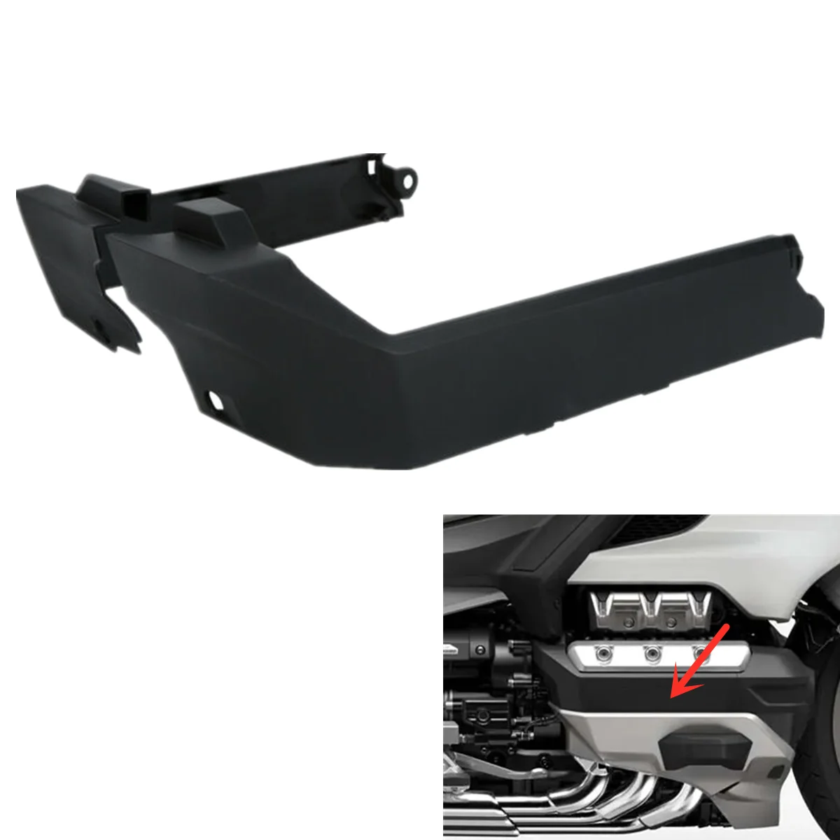 

Боковые крышки головки блока цилиндров мотоцикла для Honda Goldwing GL 1800 2018-2025, заменяет 64460-MKC-A00