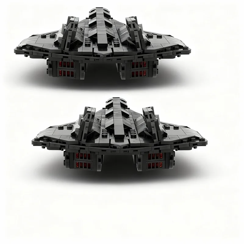 Фото 490 деталей MOC Creator Expert TOP GUN MAVERICK SR DARK STAR 1:1 Масштабная модель игрушки, Рождественский подарок, Строительные блоки, Конструктор для детей №2