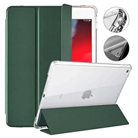 heouyiuo transparent smart case for ipad pro 12 9 2021 2020 2018 tablet case cover