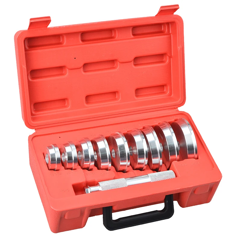 

10 шт. набор уплотнительных втулок для подшипника колеса, втулка для корпуса, алюминиевый ремонтный инструмент