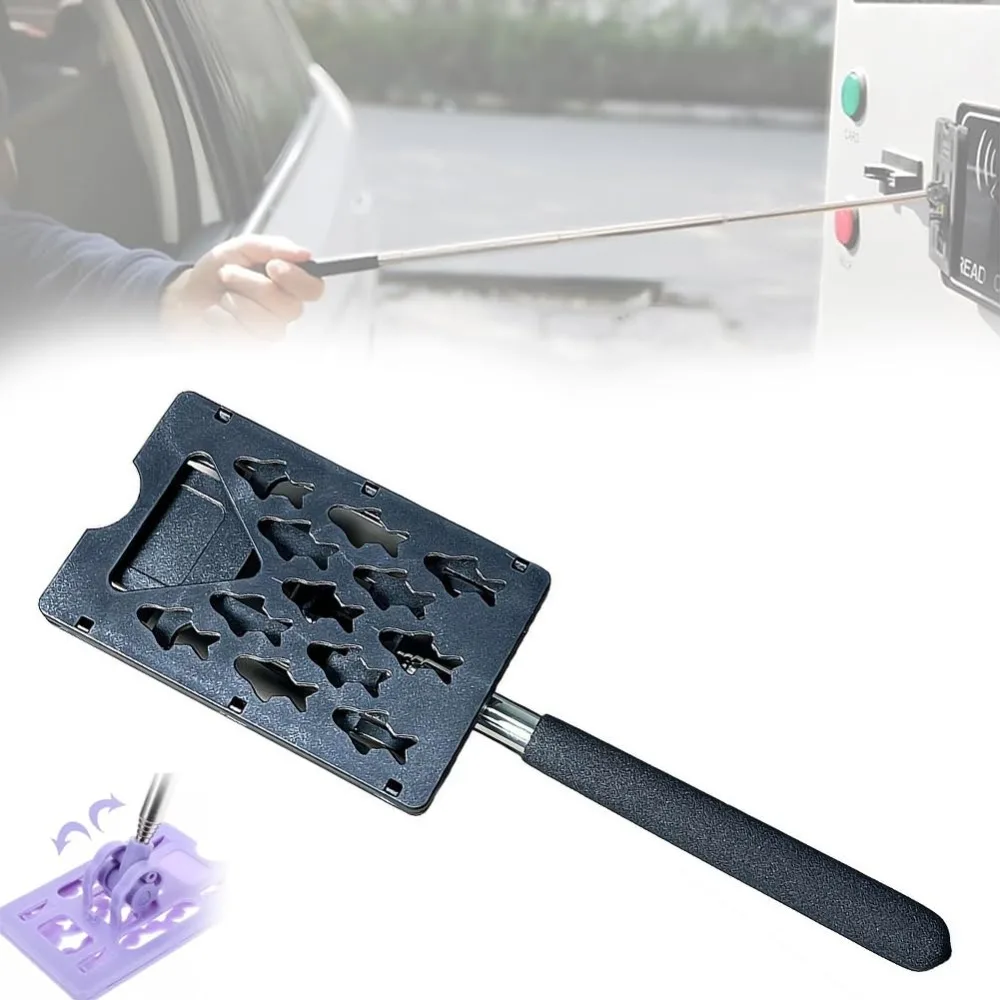 

20-60 см автомобильная карта-карандаш Touch N Go Stick бесконтактный телескопический стержень липкая регулируемая парковочная планка платежный стержень