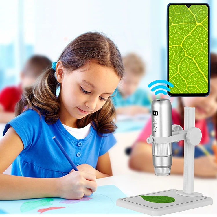 1000X зум Wi-Fi портативный HD детский профессиональный электронный цифровой USB