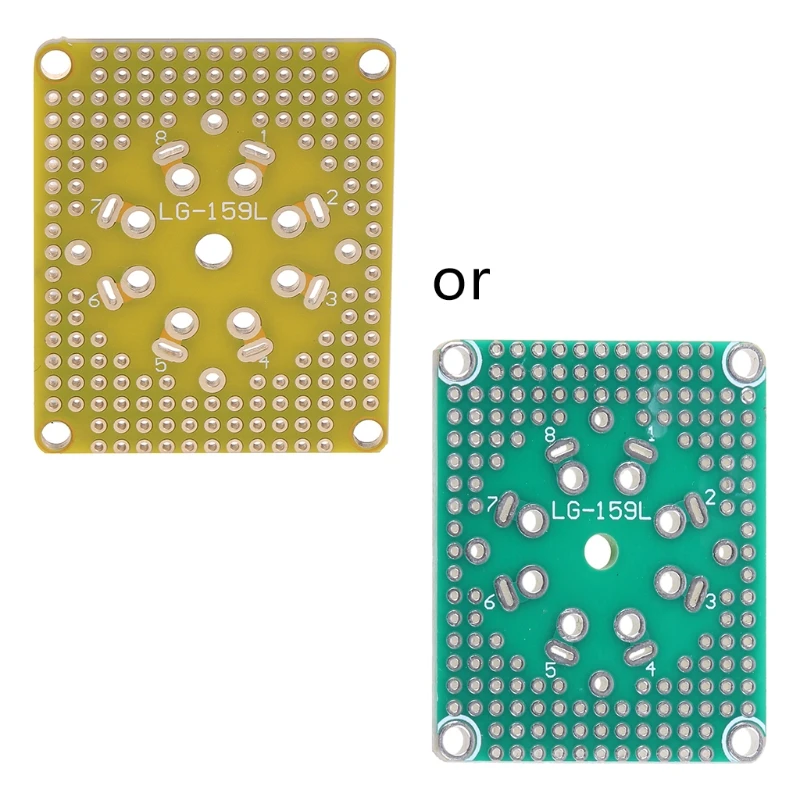 

Универсальный прототип печатной платы для 8-контактного лампового усилителя предусилителя наушников для клапана Прямая поставка