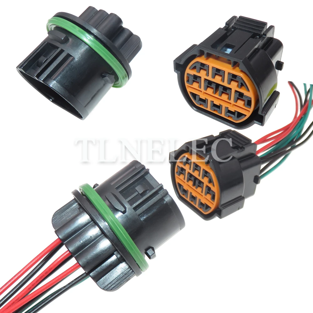 10-контактный разъем для автомобильной фары, герметичная розетка с проводами, автомобильный проводной кабель, соединитель для HYUNDAI GL221-10021 HP066-10021 10-контактный разъем для автомобильной фары, герметичная розетка с проводами, автомобильный проводной кабель, соединитель для HYUNDAI GL221-10021 HP066-10021