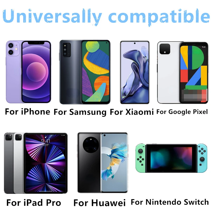 PD 65W Fast Charge Adapter For MacBook Pro Laptop Type-C Quick Charger For iPhone 11 12 13 Pro For iPad