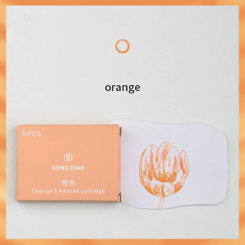 HONGDIAN цветные картриджи для перьевых ручек