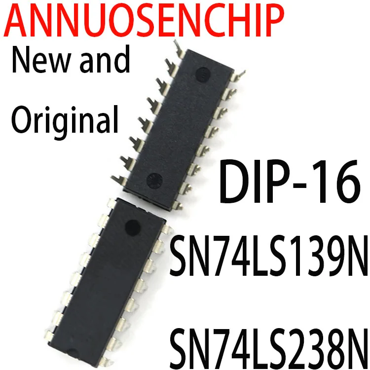 

Новые и оригинальные модели 74LS238 DIP-16 SN74LS139N SN74LS238N SN74LS145N SN74LS193N SN74LS192N SN74LS190N DIP-14 SN74LS08N, 100 шт.