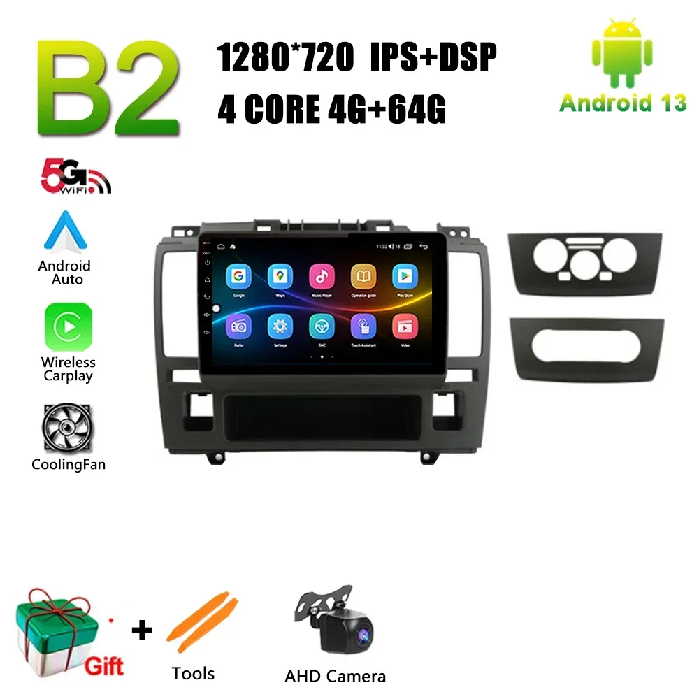 

Для Nissan Tiida C11 2004-2013 автомобильный радиоприемник мультимедийный видеоплеер навигация 4G GPS CarPlay 2din Android авто экран