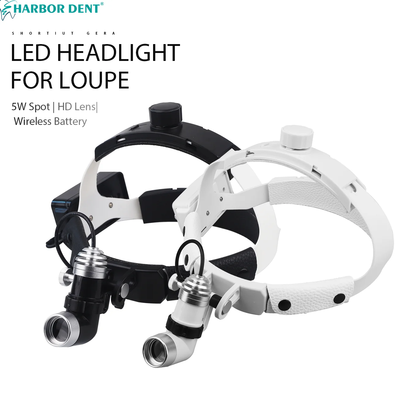 Налобный фонарь для бинокулярной лампы