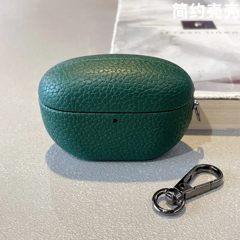 Фото Защитный чехол из натуральной кожи для Sony WF-1000XM5, чехол для Bluetooth-наушников XM5, защитные чехлы для наушников с защитой от падения, беспроводная зарядка №3