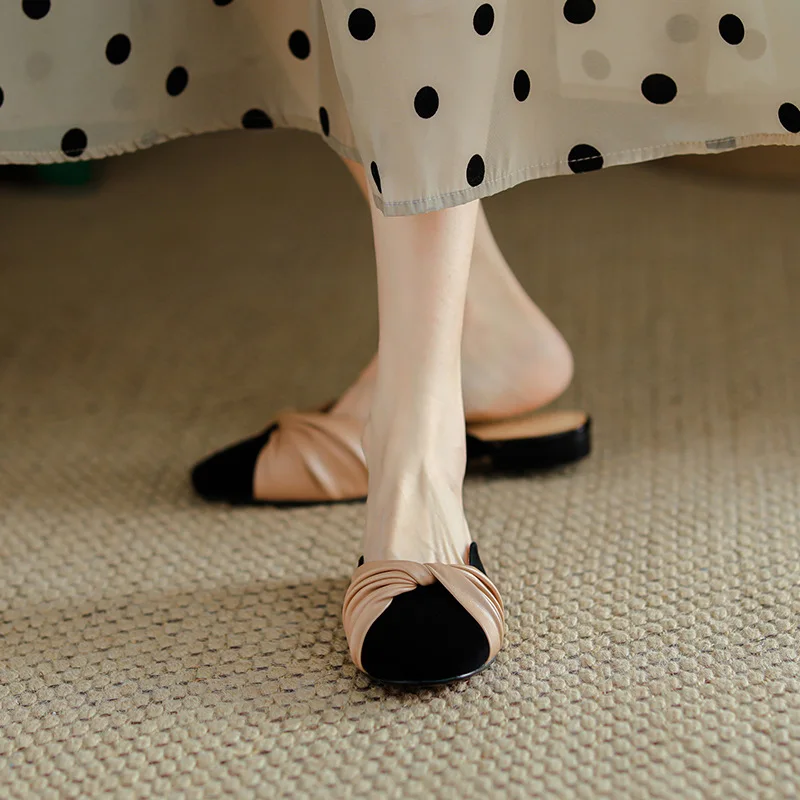 

Туфли женские на плоской подошве, повседневные Роскошные лоферы, без застежки, офисная обувь для работы, разноцветные, весна 2023