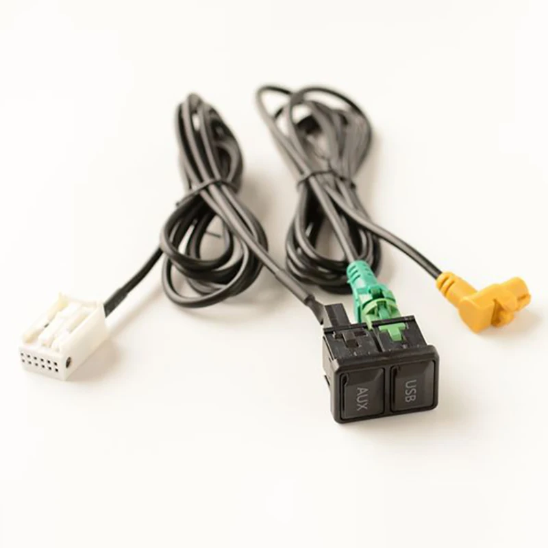 Автомобильный USB-кабель AUX-переключателя USB Аудио адаптер RCD510 RNS315 для Passat B6 B7 Golf 5 MK5
