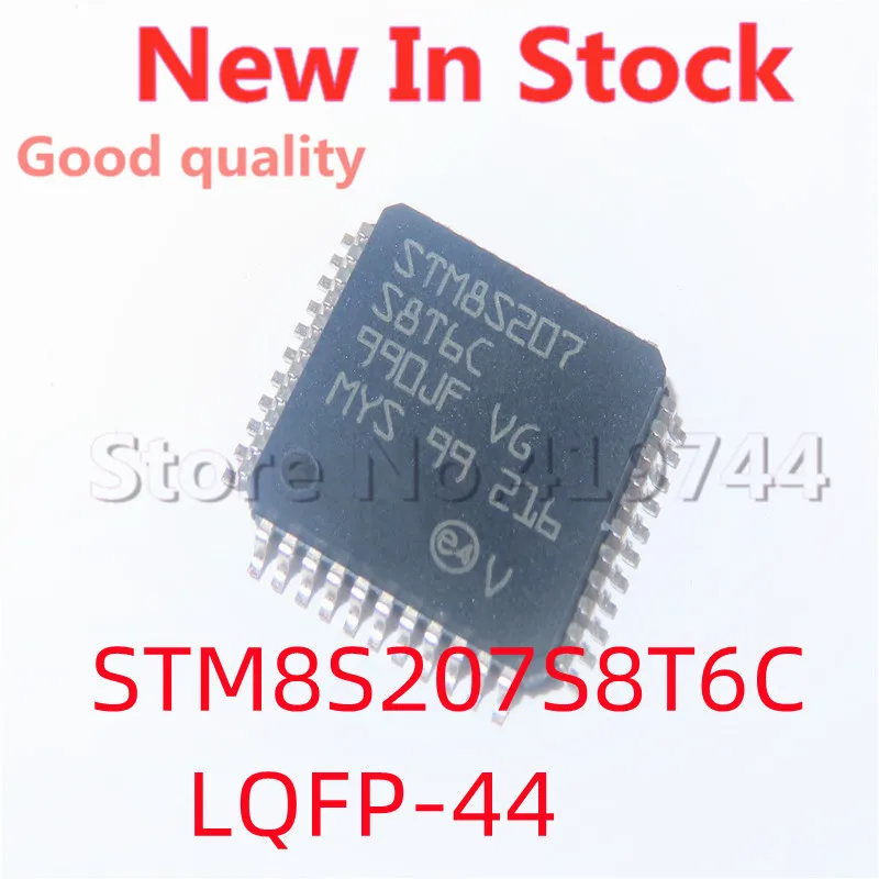 

1PCS/LOT 100% Quality STM8S207S8T6C STM8S207 SMD LQFP-44 microcontroller 8-bit 64K flash In Stock New Original