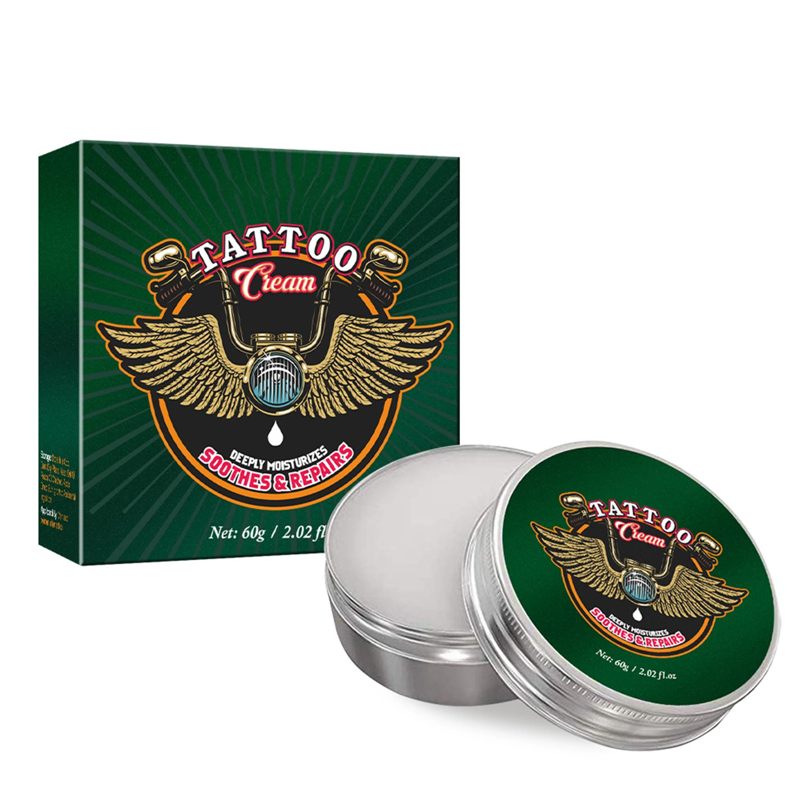 

Tattooing Repair Cream Skin Recovery Cream 60g Aftercare Ointment Repair Skin Wounds Replenish Essence Moisturizer for Skin Care