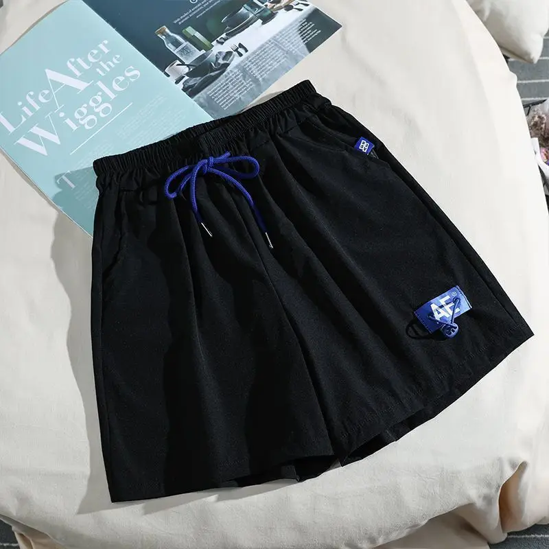 Шорты женские летние из вискозы быстросохнущие с высокой талией