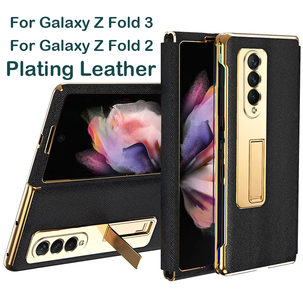 

Чехол-книжка из искусственной кожи для Samsung Galaxy Z Fold 3 2