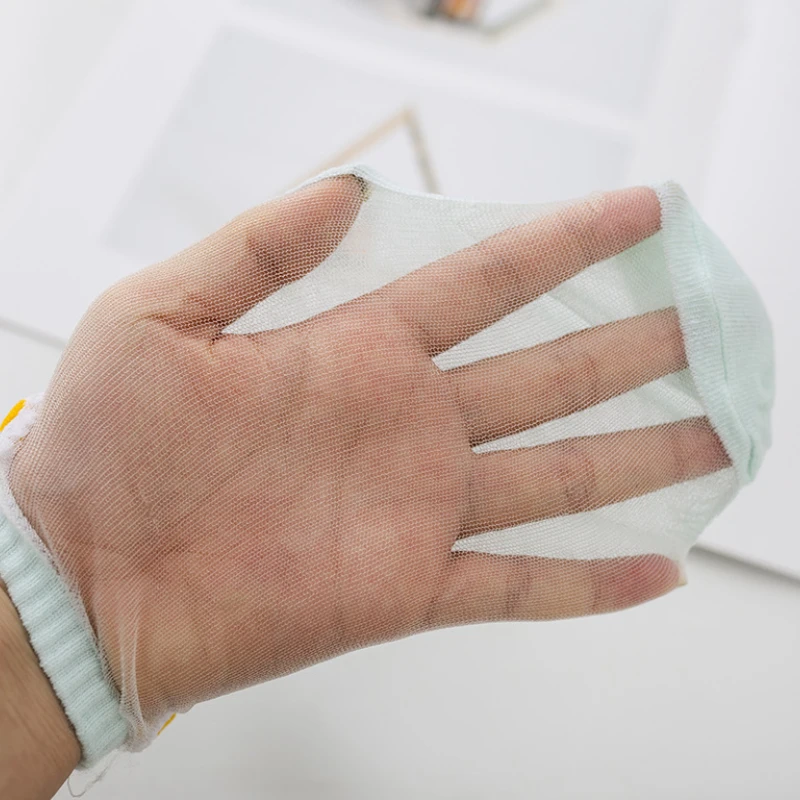 10Pairs/Lot Summer Woman Silk Socks Ankle Lace Ultra-thin Girl’s Transparent Glass Fiber Fashion Daisy Flower Cute Style