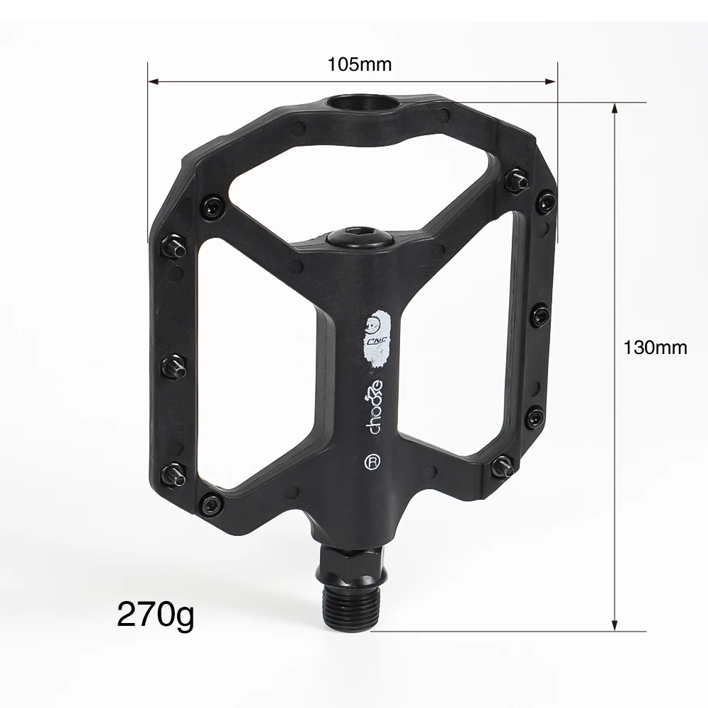 Велосипедные педали CHOOEE 9/16 дюйма нейлоновые для горного и дорожного велосипеда