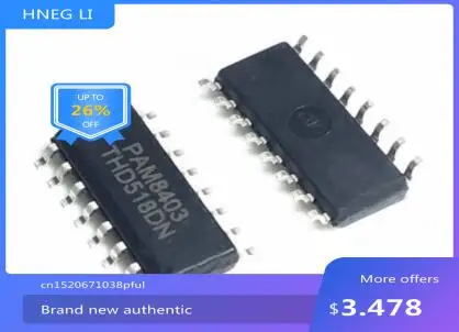 Новинка 100%, бесплатная доставка, LPAM8403 PAM8403