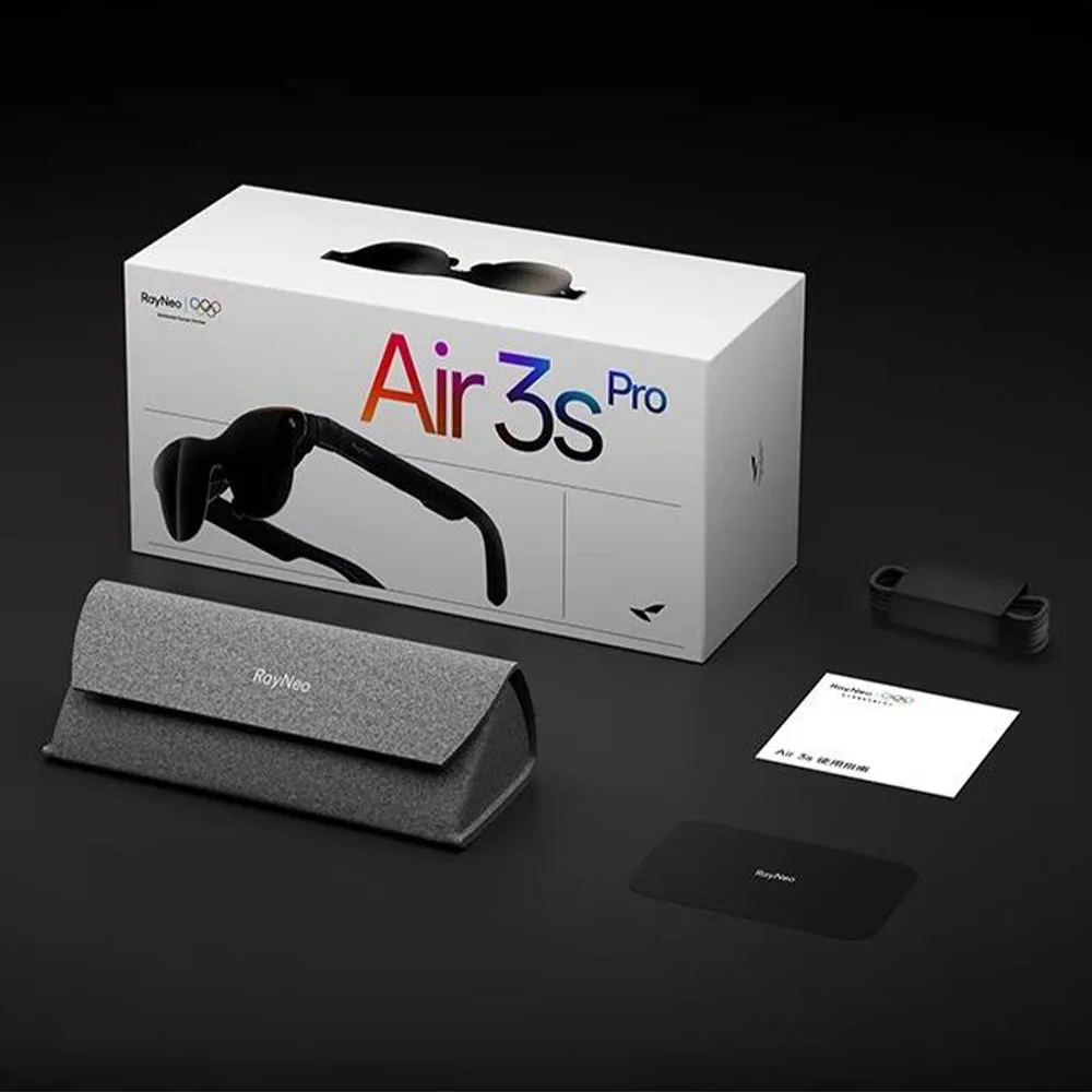 Rayneo Air3s Pro AR умные очки 1200 нит 135 дюймов HD экран 3840 Гц ШИМ 3D очки для Xbox PS5 Switch (art.: 3920cf11dc122) - 3920cf11dc122