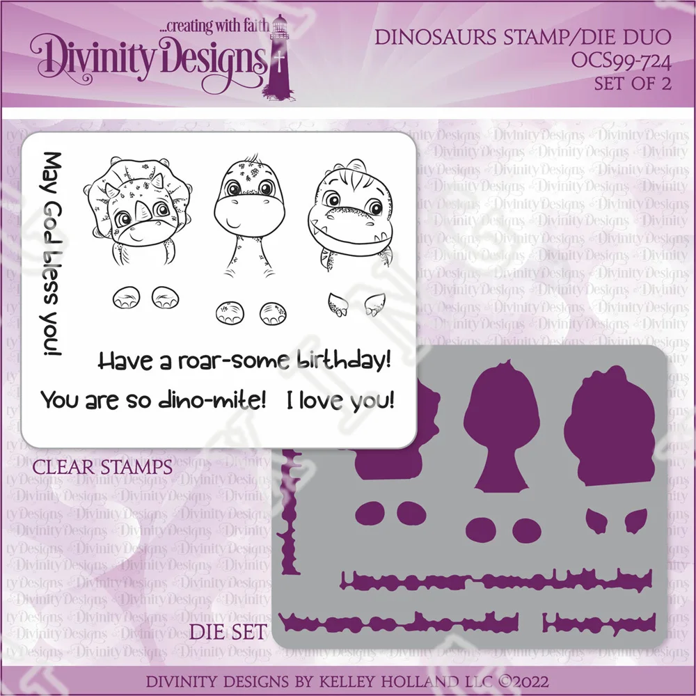 

2022 Newest Dinosaurs Metal Cutting Dies Stamps Set Scrapbook Decorate Embossing Template Diy Greeting Card Handmade Craft Molds