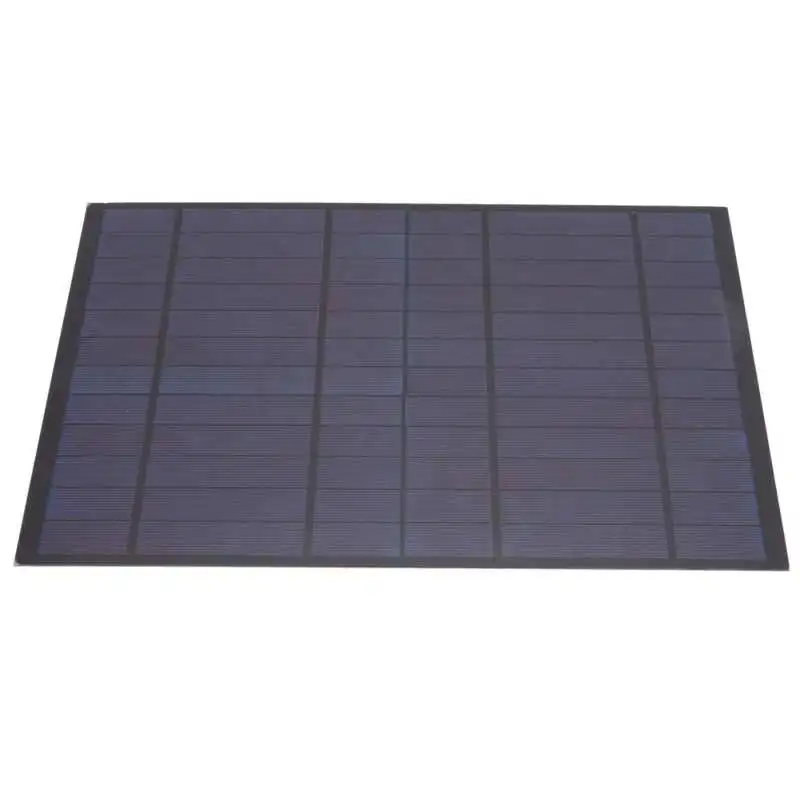 

6V 10W Solar Panel Polycrystalline Silicon 1660mA DIY Solar Charging Panel Can Be Used For Camping And Mountaineering