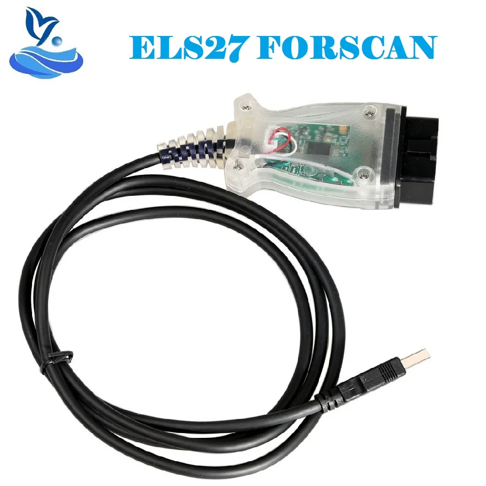 Диагностический кабель ELS27 FORScan OBD2 сканер поддержка ELM327 J2534 EL S27 OBD OBDII
