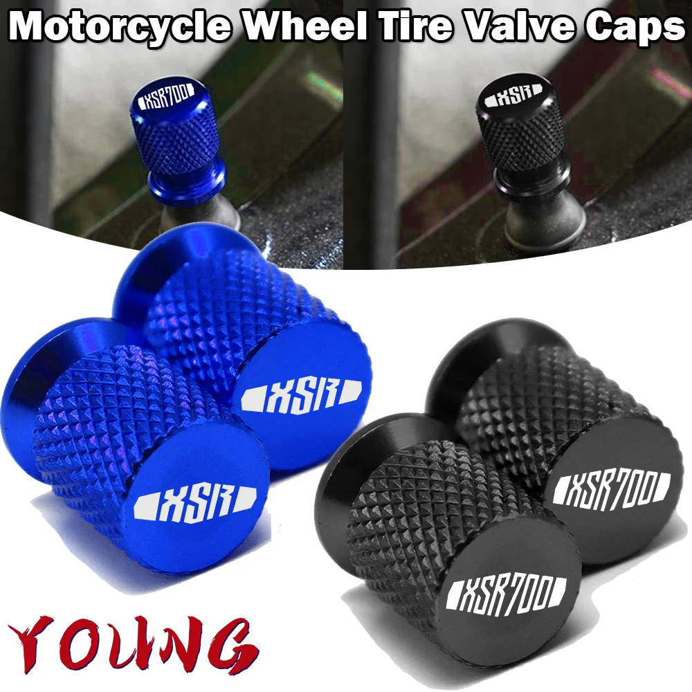 Для YAMAHA XSR700 XSR900 XSR155 XSR125 XSR 700 900 TDM850 TDM900 Мотоциклетные аксессуары алюминиевые колпачки клапанов колесных шин