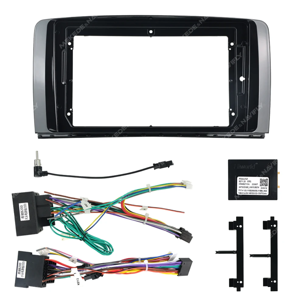 MEKEDE 9-дюймовый Автомобильный DVD-плеер Комплект Отделки Приборной Панели