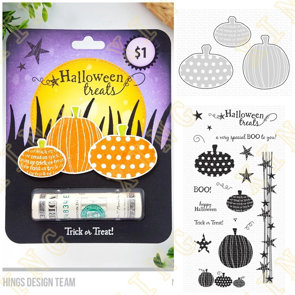 Ljd примитивные тыквы металлические штампы и Сделай Сам Скрапбукинг карточки