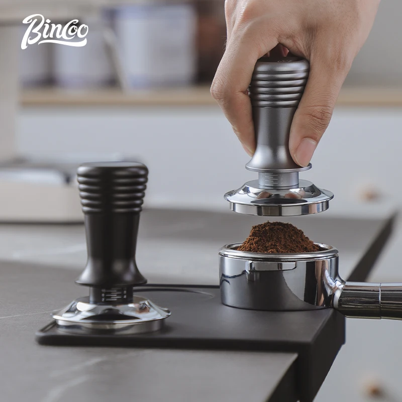 

Bincoo Espresso 304 Stainless Steel 51mm//58mm Macaron Coffee Tamper Coffee Distributor Leveler Tool with Three Angled Slope