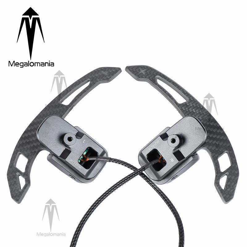 Магнитные переключатели передач из углеродного волокна подходят для Mercedes-Benz SLC GLC