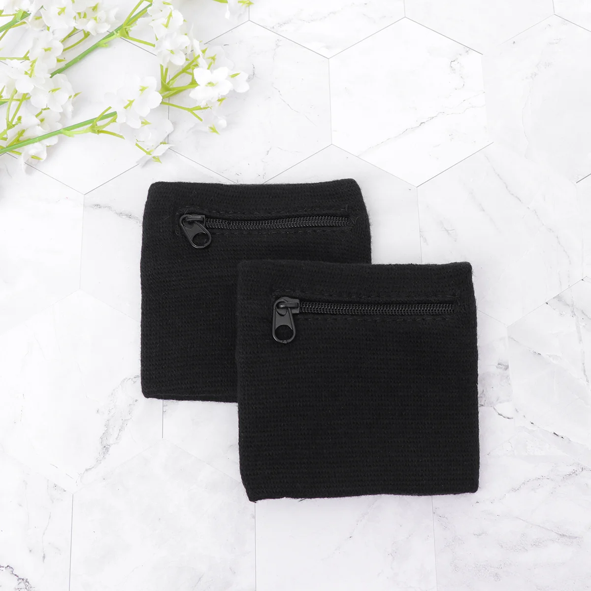 

Wristband Running Wallet Sports Coin Pouch Gym Bag Breathable Pocket Sweatband Zipper Keys