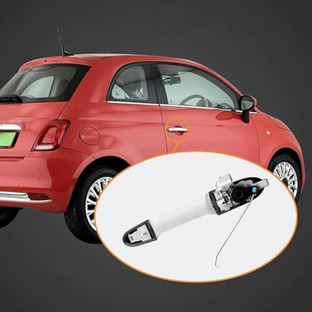 1 шт. внешняя дверная ручка для Fiat 500 хэтчбека 2007-для C кабриолета (312) 2009-для ABARTH