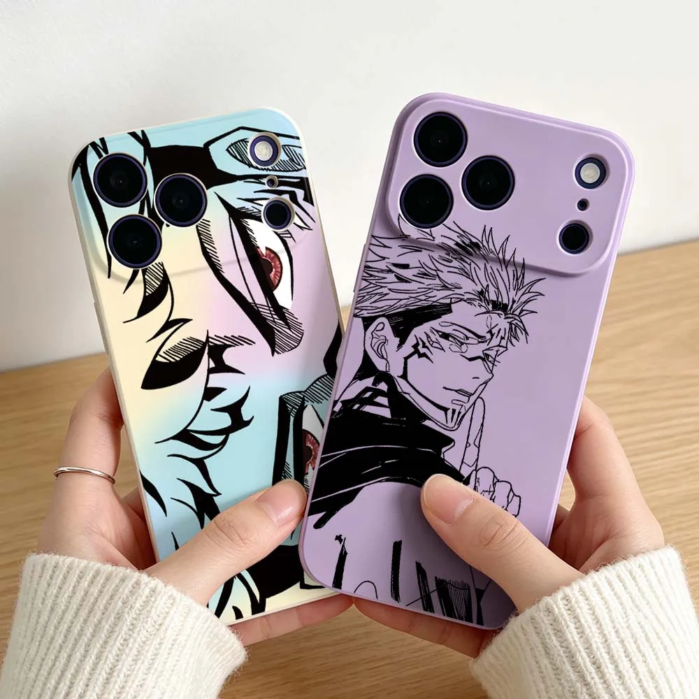 Фото Чехол для телефона Sukuna Ryoumen Jujutsu для Apple iPhone 17 16 16e 15 14 13 12 11 Pro Max Plus Mini, мягкий, подарок №2