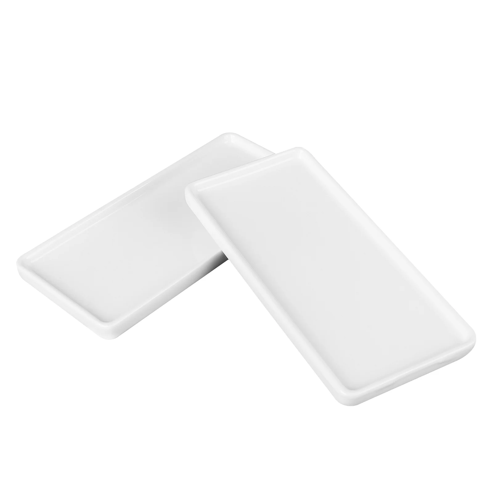 

Tray Jewelry Dish Ceramic Organizer Storage Ring Bathroom Vanity Holder Kitchen Plate Cosmetic Soap Perfume Towel Dresser
