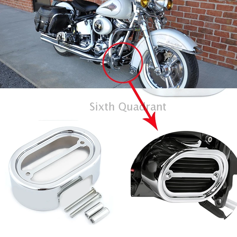 Крышка регулятора напряжения мотоцикла обтекатель черный/хром подходит для Harley