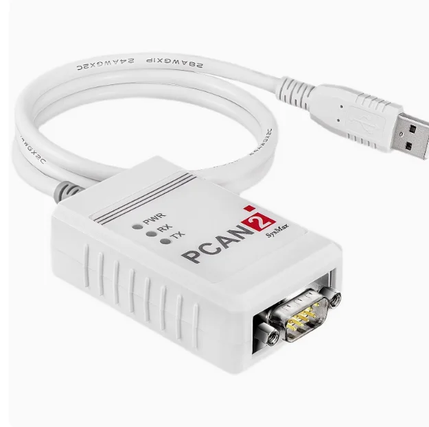 Фото PCAN USB, совместимый с PEAK IPEH- 002022   поддерживает inca и поддерживает высокоскоростное подключение CAN (ISO 11898-2) №1