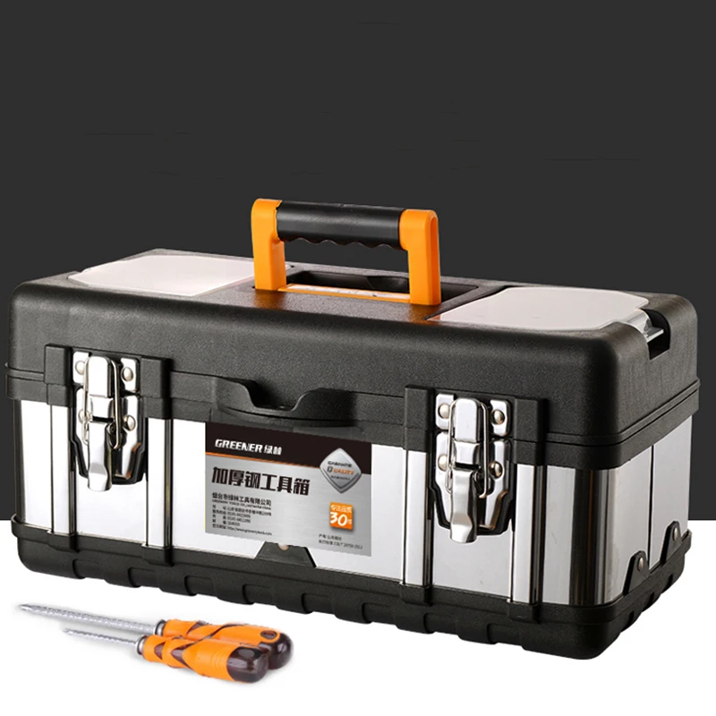

Garage Storage Tool Box Workshop Organizer Electronic Components Tool Box Fishing Tools Screw Storage Caja Herramientas Toolbox