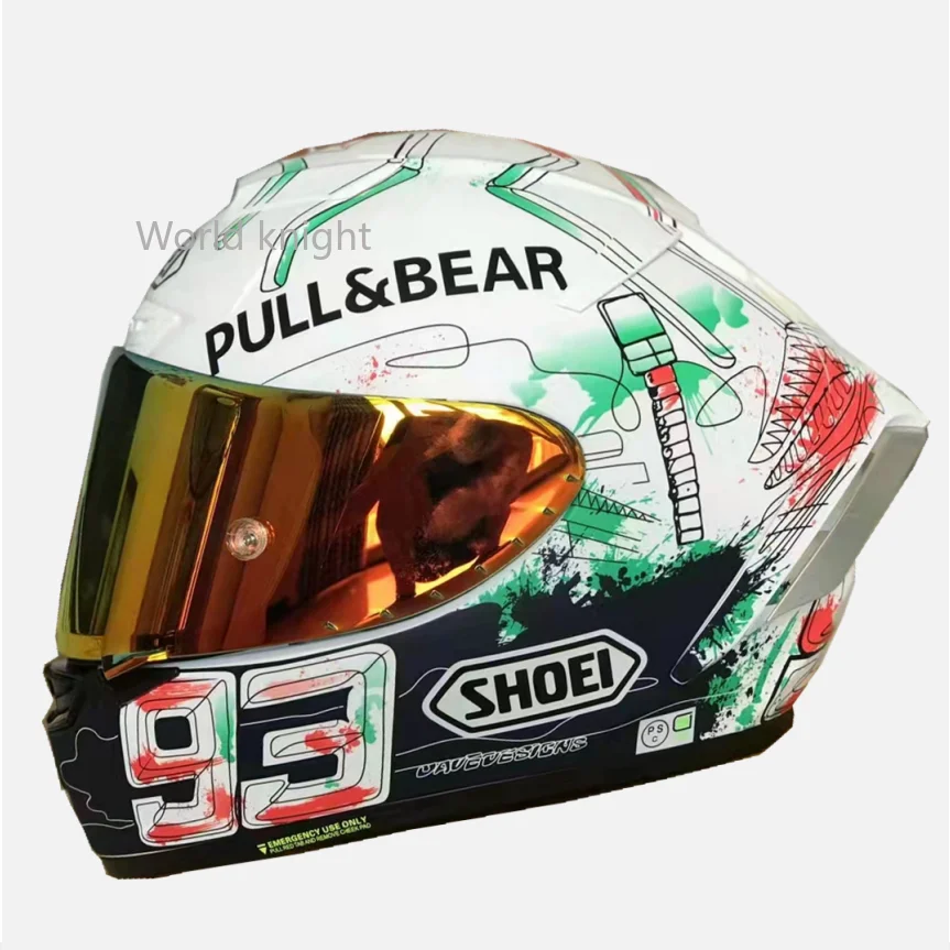 

Мотоциклетный шлем на все лицо X14, шлем Каталония X14, для мотокросса, гонок